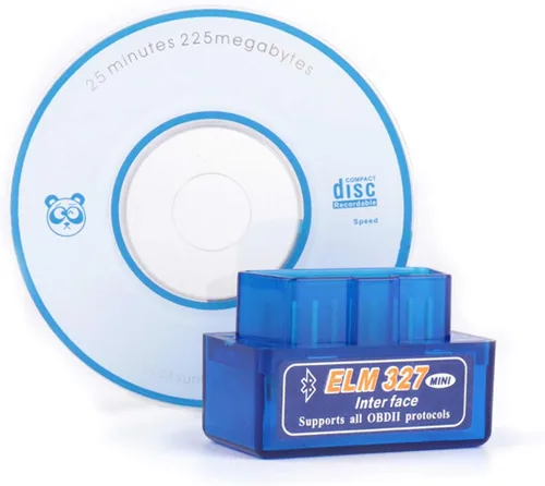 Vista 6 de Mini Bluetooth ELM327 OBD2 Detector de fallas de coche V2.1 Automóvil OBD OBDII lector de código comprobar la luz del motor herramienta