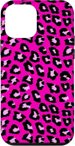 Vista 16 de McBling - Carcasa para iPhone 17, diseño de leopardo y guepardo rosa intenso