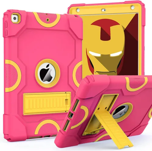 Vista 13 de ZoneFoker - Funda para iPad de 9.ª generación, funda para iPad de 8.ª y 7.ª generación, funda para iPad de 10.2 pulgadas 2021/2020/2019, funda Negro