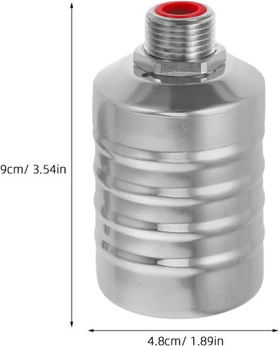 Vista 2 de Válvula de control de nivel de agua automática de acero inoxidable Nivelador de piscina Llenador automático Válvula de flotador sin electricidad