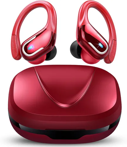 Vista 8 de Auricular Inalámbrico, Auriculares Bluetooth 5.4 de 75Hrs IP7 Impermeables para Deporte, Auriculares Inalámbricos para Correr con ENC Cancelación