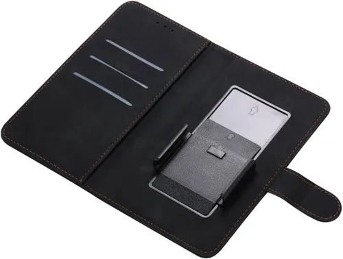 Vista 3 de Cover for AGM Note N2 + HD Film Protector - Black-FG