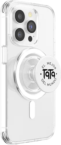 Vista 3 de El Mejor Tata Del Mundo Father's Day Saying Proud Dad Quotes PopSockets MagSafe PopGrip for iPhone