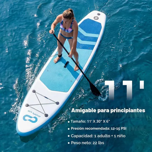 Vista 4 de Goplus Inflatable Stand Up Paddle Board w/SUP Paddleboard Accessories