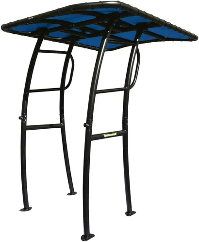 Vista 15 de FishMaster Pro Series - T-Top para Barcos de Pesca con Consola Central - Ajuste Universal - Recubrimiento en Polvo Negro - Parte Superior Negra