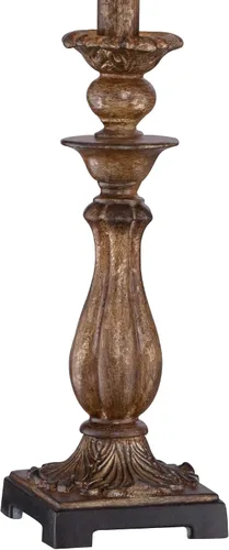Vista 7 de Regency Hill Alzano 18" High Table Lamp Bronze Brown Accent Traditional