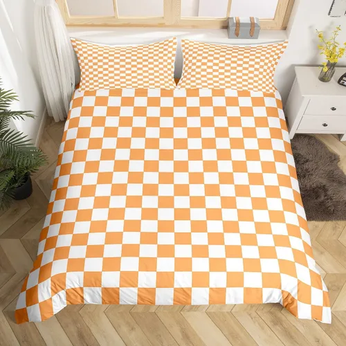 Vista 10 de Manfei Juego de ropa de cama de silueta de ciervo, tamaño individual, funda de edredón con patrón de flechas y cuernos con 1 funda de almohada