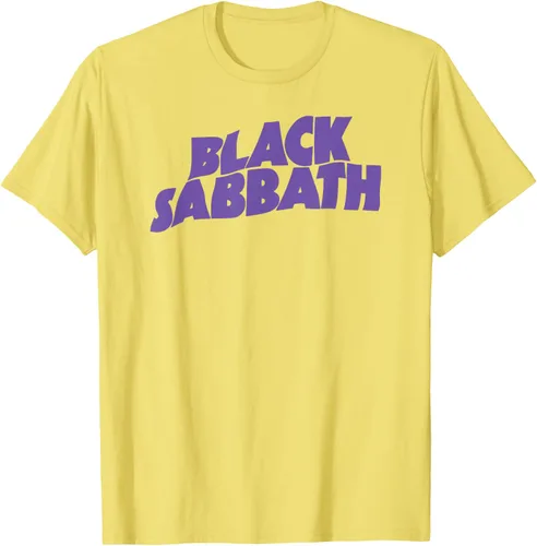 Vista 21 de Black Sabbath Camiseta con logotipo morado