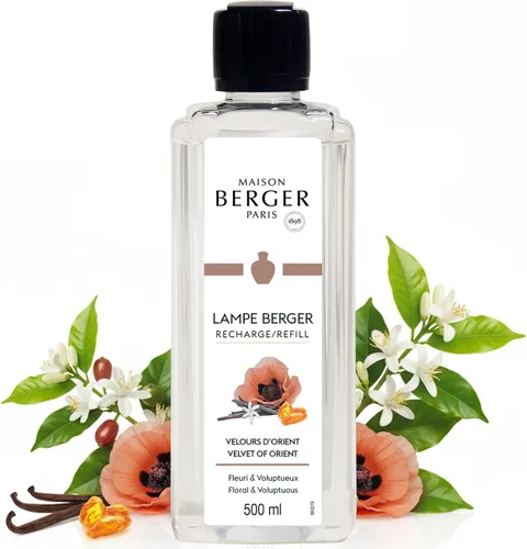 Vista 51 de MAISON BERGER Lampe Berger Recambio, 16.9 fl oz, Amber's Sun Catalytic Lamp Fragrance Refill, Helps Neutralize Odors, ~80 h Fragrance Diffusion