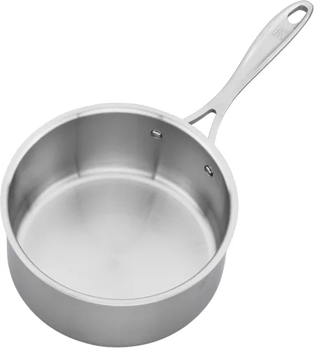 Vista 2 de ZWILLING Spirit - Cacerola de 3 capas de 3 cuartos de galón, 6 pulgadas, acero inoxidable