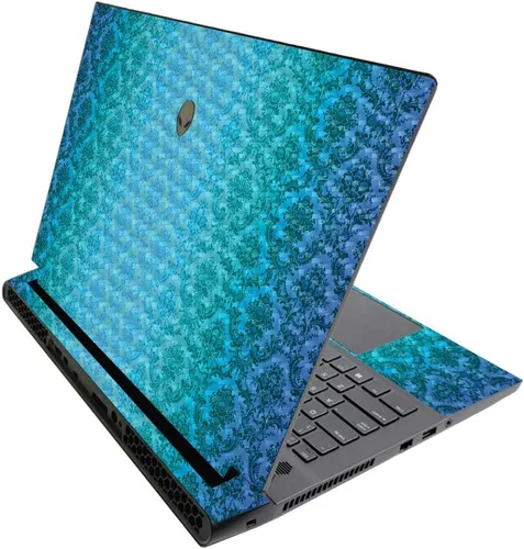 Vista 347 de MightySkins - Skin brillante con purpurina para Alienware M17 R3 (2020) y M17 R4 (2021) - Diversión de los años 90 Acabado duradero con purpurina