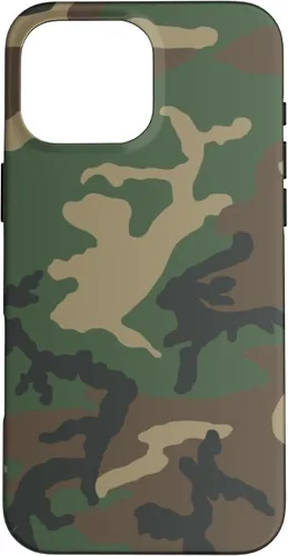 Vista 19 de Funda M81 Woodland Camouflage para iPhone 17