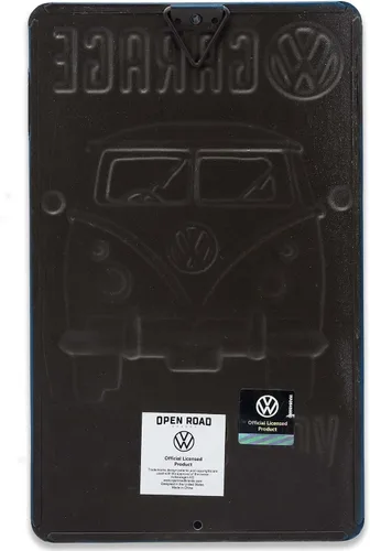 Vista 3 de Letrero de metal para reparación y servicio de garaje Volkswagen - Letrero vintage de Volkswagen para garaje o cueva de hombre