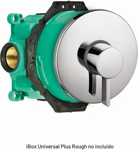 Vista 3 de hansgrohe Ecostat 04233820 - Moderna válvula de ducha con equilibrio de presión en níquel cepillado