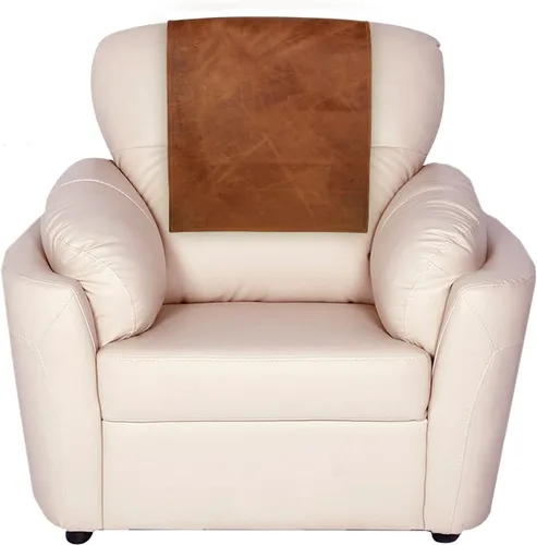 Vista 15 de LL LEATHER LOVERS Funda de cuero para reposacabezas de silla reclinable, sofá, sofá biplaza, protector de muebles, funda para asiento de teatro