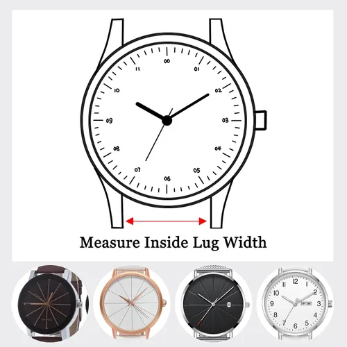 Vista 2 de Adaptador de reloj compatible con LEATHERMAN TREAD - Pulsera multiherramienta compatible con reloj de 0.787 in de ancho de lengüeta, hecho de acero