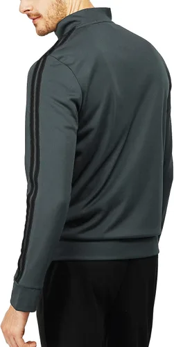 Vista 5 de H2H Chaqueta ligera con cremallera y manga larga para hombre