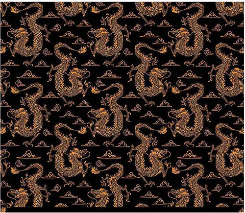Vista 27 de HTV con estampado de animales (19.66 x 36 pulgadas) - Leopardo arcoíris