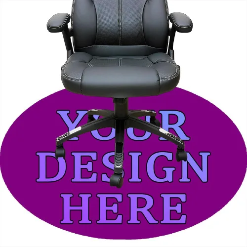 Vista 70 de Tapete redondo personalizado para silla de escritorio de oficina, diseño de tu propio logotipo de foto, texto, alfombrillas circulares