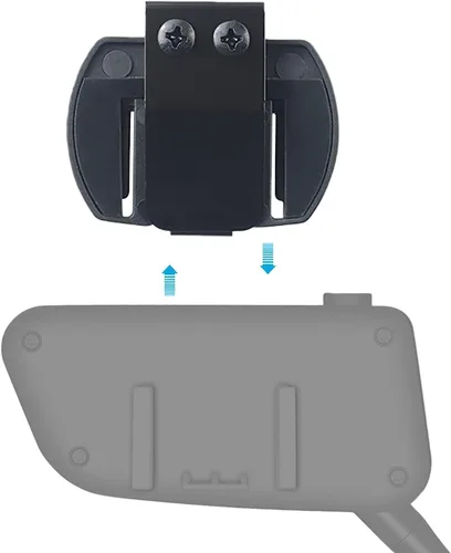 Vista 2 de MIMIRACLE Clip de cinturón para FBIM V6 V4 (versión de 0.138 in), accesorio de auriculares de árbitro, clips de casco de motocicleta, soporte