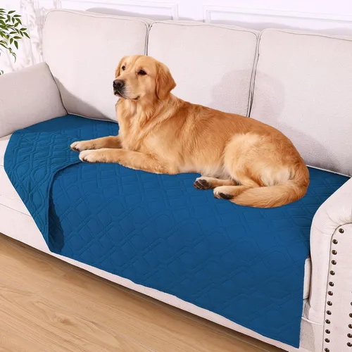 Vista 57 de hyha - Manta impermeable para cama de perro, mantas suaves para mascotas, funda impermeable para sofá para perros, fundas reversibles lavables