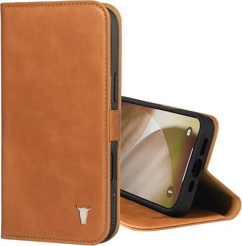 Vista 11 de TORRO Funda de cuero compatible con iPhone 17 de 6.3 pulgadas 2025, funda de piel prémium con función atril y ranuras para tarjetas