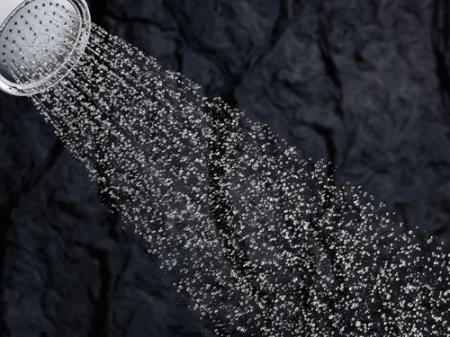Vista 3 de Cabezal de ducha fijo Purist con tecnología de inducción de aire Katalyst