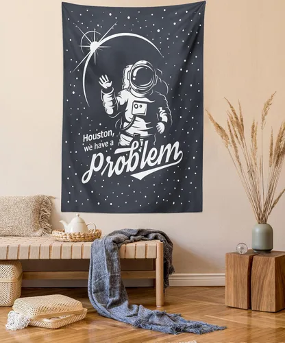 Vista 33 de Lunarable Tapiz de los años 90, historia inspirada en el arte pop, ilustración temática de baile de celebración, decoración de tela para colgar