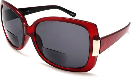 Vista 5 de SAMBA SHADES Lentes de sol bifocales integrados para lectura Jackie O Fashion Reader