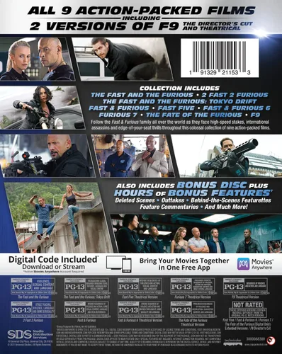 Vista 2 de Fast & Furious 9-Movie Collection