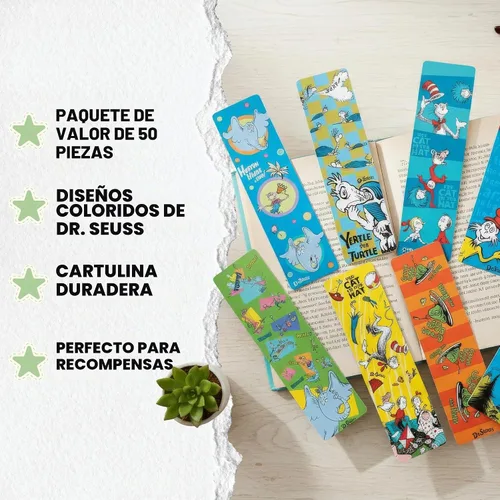 Vista 3 de Raymond Geddes 66869 Dr. Seuss Marcadores Surtidos Para Niños (Paquete de 50)