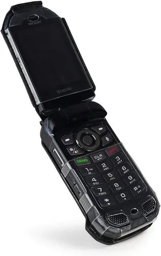 Vista 3 de BELTRON Funda de piel para Kyocera DuraXV Extreme E4810, DuraXV Extreme+ E4811 Verizon Flip Phone – Características: clip giratorio para cinturón