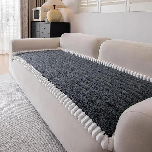 Vista 13 de DREAMINGO Fundas de sofá para mascotas, fundas antideslizantes y mullidas para sofá de perro, lavables geométricas jacquard, protector de cojín 1#