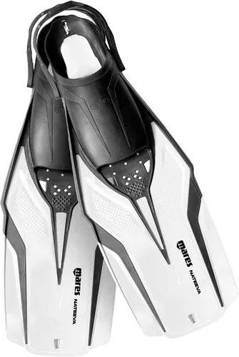 Vista 7 de MARES Nateeva Snorkeling Fins Open Heel Swimming Flippers for Adults & Juniors