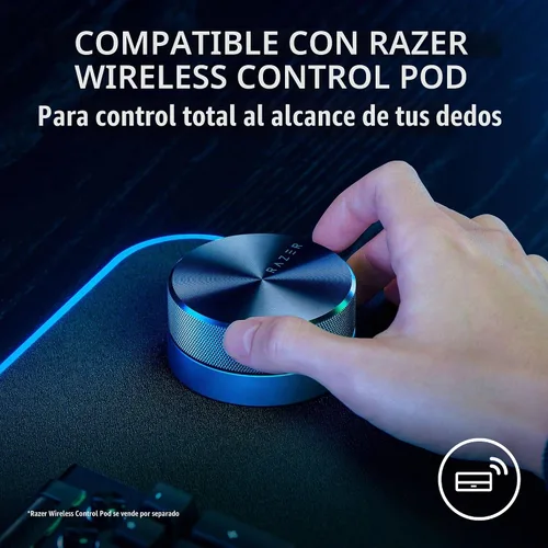 Vista 7 de Razer Nommo V2 X - Altavoces para juegos para PC PS4 PS5, THX Spatial Audio Two 3" Full-Range 2.0 Drivers, Max Sound Pressure, Rear-Facing Bass