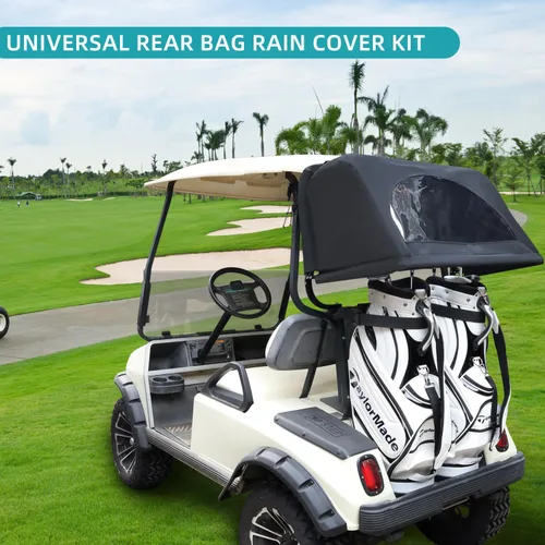 Vista 6 de Kit de cubierta de lluvia para bolsa trasera universal Carro de golf OEM