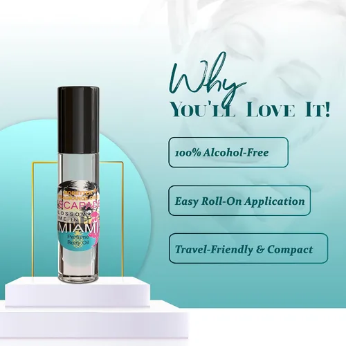 Vista 3 de MOBETTER FRAGRANCE OILS Escapade Blossom Time In Miami Mujeres Perfume Aceite Corporal