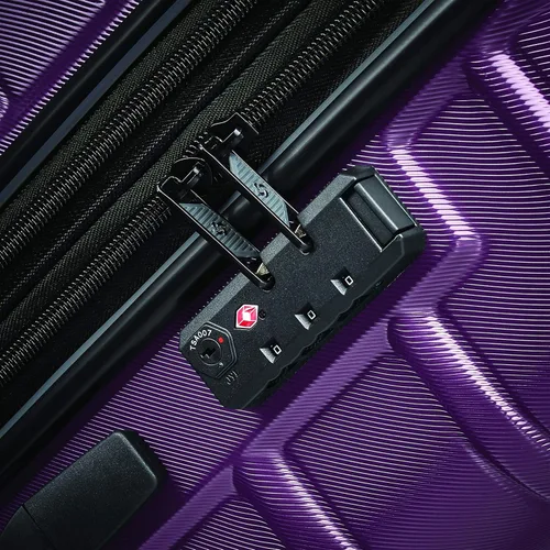Vista 2 de Equipaje extensible Samsonite Omni 2 Hardside con ruedas giratorias PúrpuraOmbre Force 138454-2982