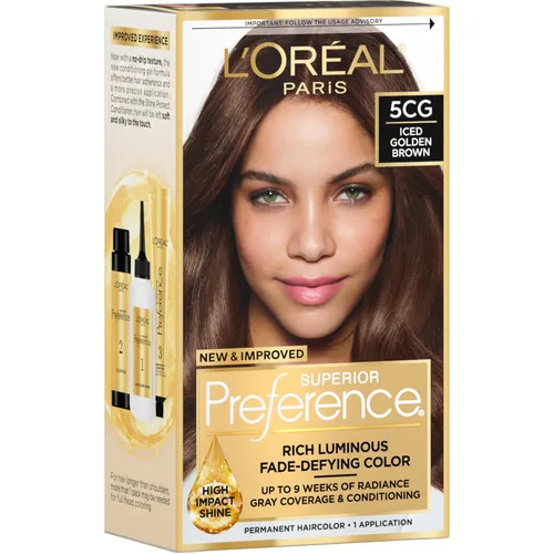 Vista 49 de L'Oreal Paris Superior Preference - Tinte permanente luminoso que desafía la decoloración para el cabello, tinte para el cabello hasta 9 semanas