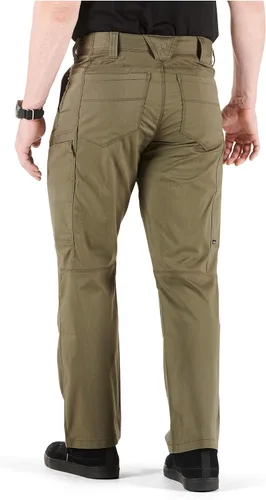 Vista 4 de 5.11 Tactical Men's Apex Cargo Work Pants, Flex-Tac Stretch Fabric, Gusseted, Water and Stain Resistant Pants for Men