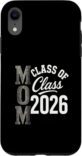 Vista 25 de MOM Class of 2026 - Graduation Proud Parent Case for iPhone 17