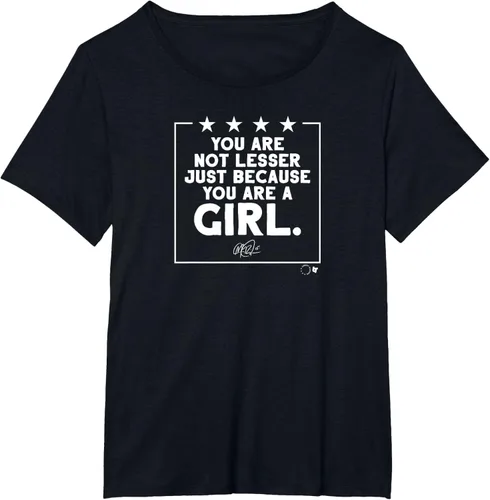 Vista 6 de Camiseta con licencia oficial de Megan Rapinoe - Rapinoe Girl, Negro, S