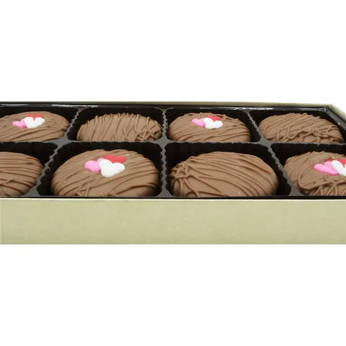 Vista 225 de Galletas Oreo bañadas en chocolate oscuro y con leche, de Philadelphia Candies