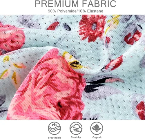 Vista 4 de VOENXE - Paquete de 5 - 10 tangas sin costuras para mujer ropa interior discreta