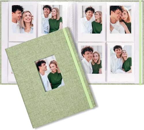 Vista 17 de Vienrose Mini álbum de fotos Polaroid 208 fotos de 2 x 3 pulgadas para Fujifilm Instax Mini 7s 8 9 11 25 26 40 50s 90 Evo Z2300 cámara instantánea