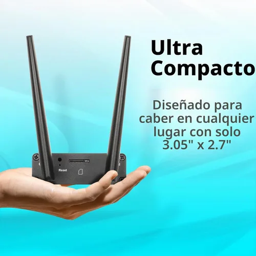 Vista 7 de D-Link 4G LTE (Cat 4) a módem/puente Gigabit Ethernet, aplicaciones M2M