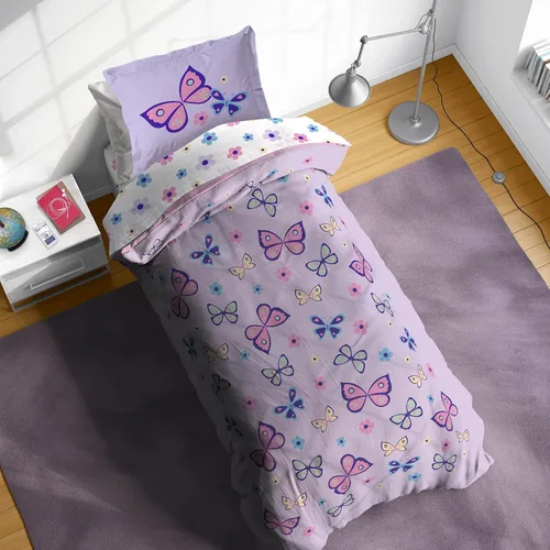 Vista 22 de Juego de edredón para niños Sunny Side Up incluye sábanas y fundas de almohada - Juego de cama suave y acogedor para una decoración elegante
