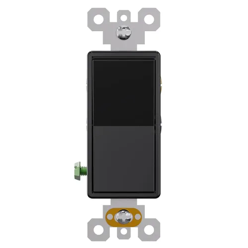 Vista 30 de AIDA Paquete de 1 interruptor de luz basculante Decora de 3 vías, interruptores de luz eléctricos con conexión a tierra automática de 15 amperios