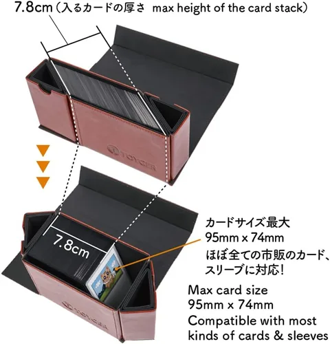 Vista 3 de TOYGER DeckSlimmer (caja de cubierta) (bosque de arte)