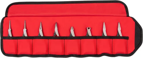 Vista 8 de TEKTON Juego de minialicates, 3 piezas (punta larga, punta plana, para corte) PMN99003